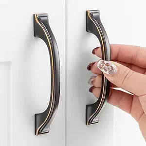 30 Pack 3 Inch Oil Rubbed Bronze Cabinet Pulls Brushed Bronze Cabinet Handles Bronze Kitchen Hardware for Cabinets Drawer Dresser ZP2409 Cupboard Bedroom Closet Bathroom Vanity
