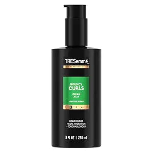TRESemmé Cream Jelly for Bouncy Curls, Lightweight Touchable Hold, 8 oz