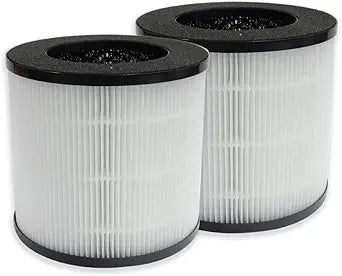 PUREBURG Replacement Filter Compatible with Okaysou (Oksou) 325 Cayman 608, Cayman 320 Air Purifiers,2-Pack H13 HEPA Activated Carbon 2-IN-1 4-Stage Filtration