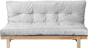 Flannel Floor Foldable for Adults,Futon Mattres Full Size 6",Floor Futon Mattress,High Density Shredded Foam Filling Mattress for Bedroom,Living, 54 x 80, (Frame Not Included)