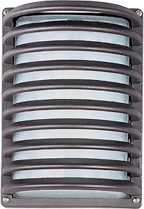 Maxim Lighting Zenith 1-Light Light Fixture | Architectural Bronze Finish | White Glass Shade | Transitional Light Fixture | Ideal for Residential Interiors | 56222WTABZ