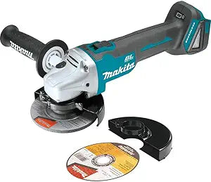 Makita XAG04Z 18V LXT Lithium-Ion Brushless Cordless 4-1/2 / 5" Cut-Off/Angle Grinder, Tool Only