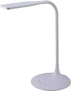 PureOptics LED VLED1819-BD Battery LED Desk Lamp, Dimmable with Adjustable Color Temperature, 4 Hour Battery Life, Rechargeable, Eco Friendly, White
