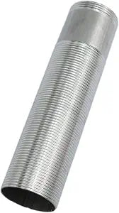 Faucet Extension, 304 Stainless Steel Faucet Mount Extension Shank, Threaded Pipe Faucet Installation Nipple Extension for Kitchen and Bathroom Faucets, 4.72" x 1.25" (1 PCS)