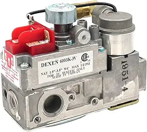 6003K-3V OEM CSA Certified Electronic Natural Gas Adjustable Valve for 3 Volt and IPI Fireplaces, Pedestal Stoves, and Other Hearth Systems.