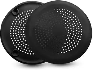 Waziaqoc Drain Hair Catcher, Black, 2 Pack