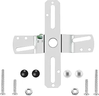 ECUDIS 4" Cross-Shaped Universal Light Fixture Crossbar