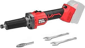 Die Grinder for Milwaukee 18V/M18 Battery (No Battery), Cordless Die Grinder with 1/4" Carbide Tungsten Bit, 6 Variable Speed Up to 26000 RPM, Great for Metal/Wood Grinding, Cut Sanding (Tool Only)