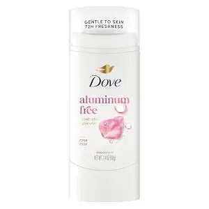 Dove Deodorant Stick Rose Mist Aluminum Free 2.4 oz