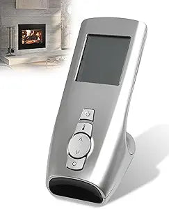 0.584.023 Silver Fireplace Remote Control Transmitter Compatible with GTMF Series Fireplace Remote Control Handheld Thermostat for SIT Proflame 1 DFC Control Module (Not Black Transmitters)