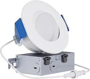 HALO RA 4 inch LED Recessed Lighting Adjustable Gimbal 5CCT 600/900lm