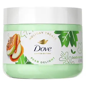 Dove Limited Edition Holiday Treats Body Scrub Pear Delight 15 oz