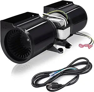 GFK-160A Fireplace Blower Fan Kit for Heat N Glo SL-750TR, SL-550TR, Hearth and Home DV3732 DV3732-B, Quadra Fire, GTI, Heatilator GCDC60 GCDC80 CD4236IR, Superior, GFK-160 GFK160 Fireplace Blower Kit