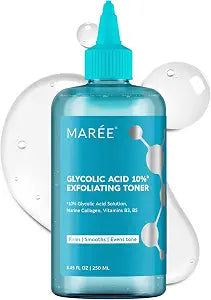 MAREE Glycolic Acid Cleanser Face & Body - Face Exfoliant Acido Glicolico