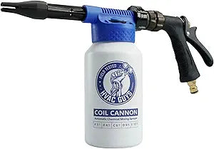 HVAC Guys Coil Cannon | AC Coil Cleaner Automatic Foaming Mixing Sprayer | Compatible with All Cleaners & Chemicals | 5 Dilution Ratios
