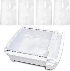 80-Pack Cat Litter Box Liners Compatible with Petsnowy Litter Box, Self-cleaning Waste Drawer Bags for Automatic Cat Litter Box, Clear and Durable Liner