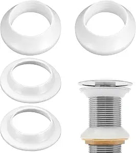 Drainage Seal, 2 Sets Universal Basin Drain Gasket Replacement, Silicone Seals Drainage Ring Thickened Sealing Ring for Bathroom Sink Drain Stopper for Kitchen Bath Tub Bathtub Toilet