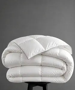 Goose Down Comforters 100% Cotton Shell Oversized King Size Comforter Luxury Duvet Insert, All Season White Bed Comforter Medium Warmth Goose Down Duvet,430 Thread (Oversized King 116x98)