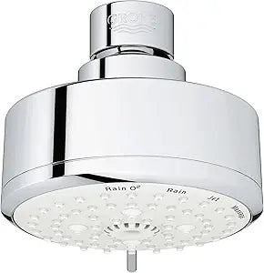 Grohe Tempesta Cosmopolitan 100 4 Spray Functions Shower Head, Starlight Chrome