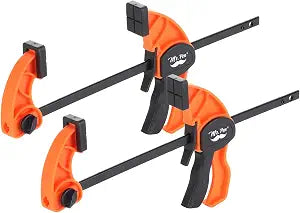 Mr. Pen- Bar Clamps for Woodworking, 6", 2 Pack, Orange