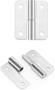 1.8 Inch Lift Off Hinge, Stainless Steel 304, Detachable Slip Joint Flag Hinges for Various Wooden or Metal Boxes, Tool Chests, and More (Right Handed, 18 PCS)