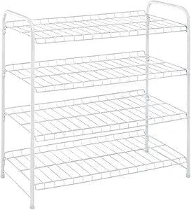 Whitmor Inc. 6023-4139-CB 4 Tier, White, Closet Shelf