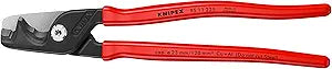 KNIPEX Tools 95 11 225 SBA StepCut XL Cable Shears, 9"