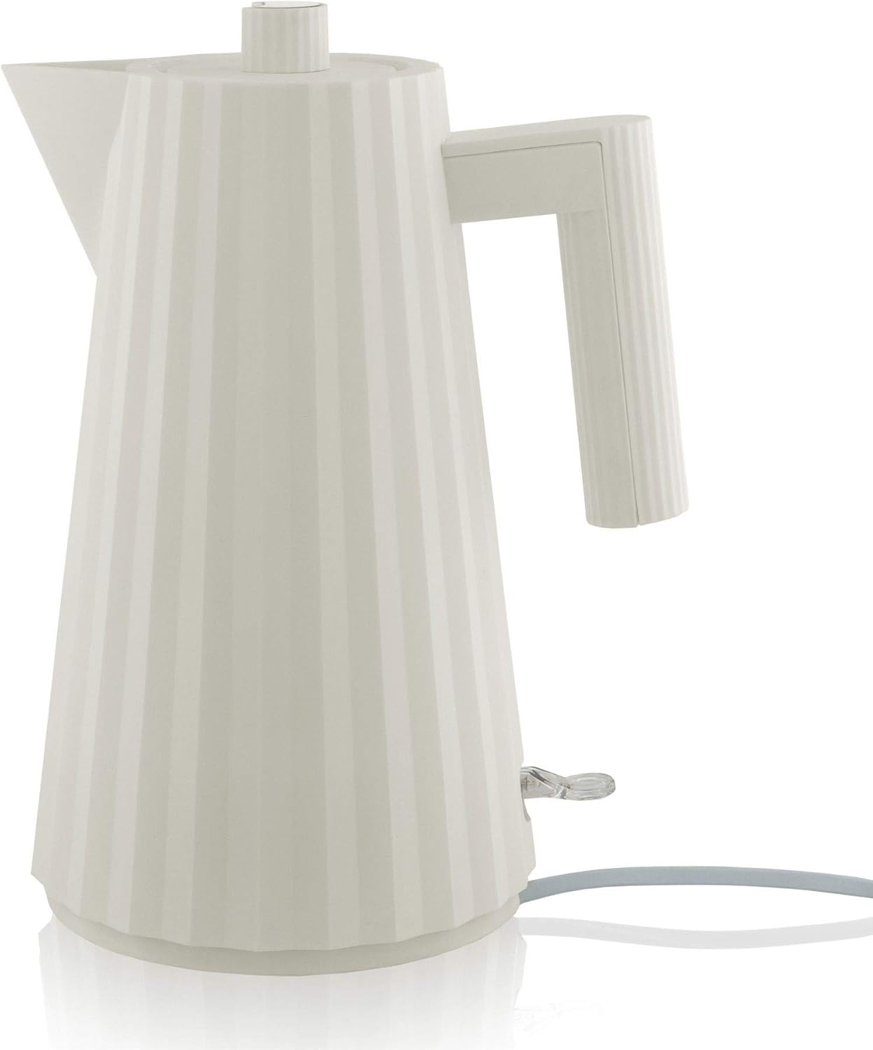Alessi Pliss MDL06W\/USA - Electric Kettle in Thermoplastic Resin, US Plug 1500W, 57.5 fl oz, White