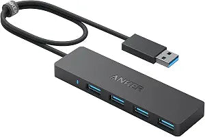 Anker USB Hub, 4-in-1 USB Splitter, 4 USB-A Ports with 5Gbps Data Transfer