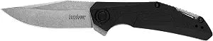 Kershaw Camshaft Pocket Knife; 3" 4Cr14 Steel Blade; Assisted Folder Opening Knife; Outdoor, EDC,black