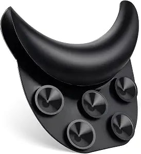 Silicon Shampoo Bowl Neck Rest, Salon Neck Rest Cushion with Suction Cup