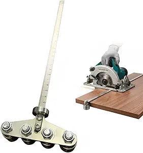 Positioning Calipers For Circular SawAdjustable Stainless Steel Circular Saw Guide 4 Axis 24 inch