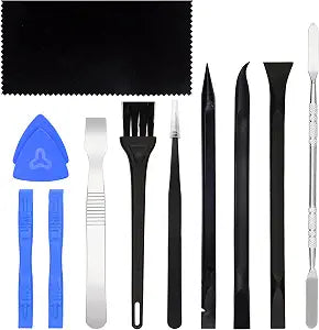 STREBITO Spudger Pry Tool Kit 12 Piece Opening Tools, Metal Spudger Tool