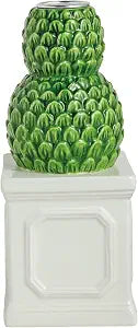 Mud Pie Ceramic Large Topiary Taper Holder