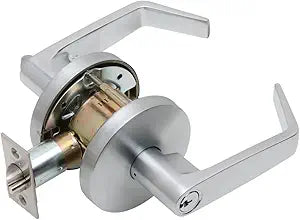 Falcon W511P DAN 626 Dane Satin Chrome Medium Duty Keyed Entry/Office Lever