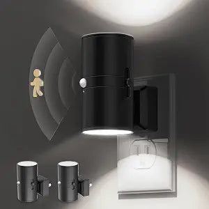 L LOHAS LED Motion Sensor Night Light, Bright Night Light, Dimmable 0-100LM