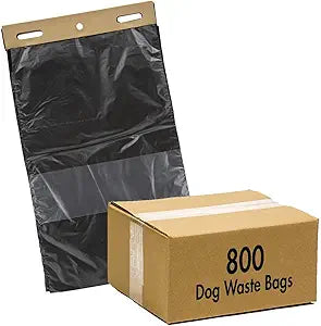 Zero Waste USA 800 Dog Waste Station Bags  ONEpul Header Refill Bags  Dispense 1 Bag at a Time with Pull-Strap  Fits Most Dog Waste Hanging Bag Stations (8 Headers of 100 Bags)