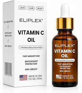 Vitamin C Oil (Non-Greasy) – Tetrahexyldecyl Ascorbate (THD Ascorbate) | Advanced Brightening & Antioxidant Facial Oil | Supports Radiance, Firmness & Hydration | 1 fl oz / 30 mL