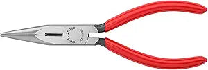 KNIPEX - 25 01 160 Tools - Long Nose Pliers With Cutter (2501160), 6-1/4 inches