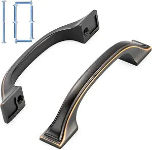 KOOFIZO 10 Pack 3 in Oil Rubbed Bronze Cabinet Pulls, Drawer Handles 1958