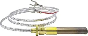 36" Generators 750 Millivolt Thermopile Q313A for Pitco Frialator Southbend Oven Anets Fryer Parts Water Heater Gas Stove Fireplace Stoves Pilot Burner Generator Thermocouple Replace 60125501