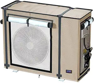 NGB Mini Split Cover for Air Conditioner, 32.3" L x 13.7" W x 24" H, AC Protector for 9000-12000 BTU