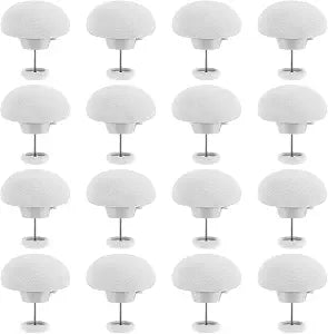 12 PCS Duvet Pin Duvet Clips, Comfortable Duvet Cover Clips Easy to Use Double Sided Pin Fasteners to Prevent Shifting for Quilt, Cushions, Curtains (White)