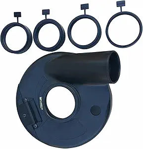 DSD102A 7 Inch Dust Shroud for 7 Inch Angle Grinder Vacuum Shroud with Vacuum Attachment