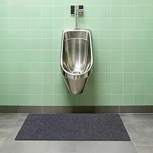 Urinal Mats (8 Pack)Deodorizing Urinal Floor matsAnti-Slip and Waterproof BackingAbsorbent/Waterproof materialsCommercial Splash Mats for Men's RestroomReusable/Washable 24" x 18"