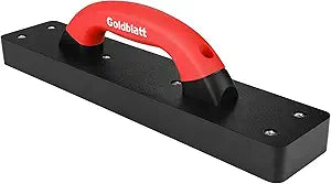 Goldblatt Tapping Block for Vinyl Plank Flooring, Heavy Duty Hammer-Free Flooring Installation Tool with 9" Large Soft-grip Handle for Installing Laminate, Hardwood, LVP, LVT or Engineered Wood