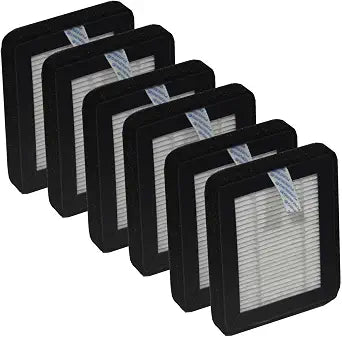 PUREBURG Replacement Filter Compatible with FUKANG & VANSU AP070 Smokeless Ashtray Purifier,6-Pack HEPA For Air Clean Smoke