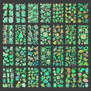 380pcs Luminous Temporary Tattoos for Kids Gift Party Favors