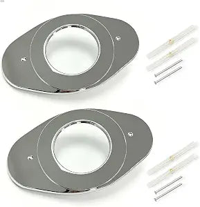 RP29827 One Hole Remodel Cover Plate for Moen and Delta Shower Valves