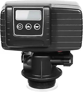 5600Xstst Digital Control Valve, 110V Water Softener Control Head Whole House Water Softener Valve Flow Type Digital Control Valves w/Water Distributor for Water Purification Equipment